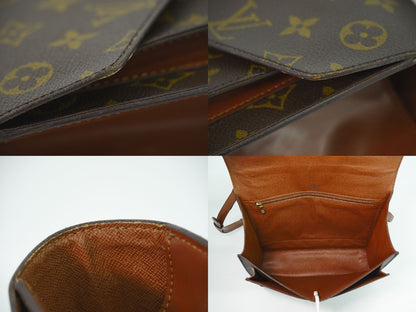 Louis Vuitton LV Monceau Monogram 2-Way Shoulder Bag Brown — view 7