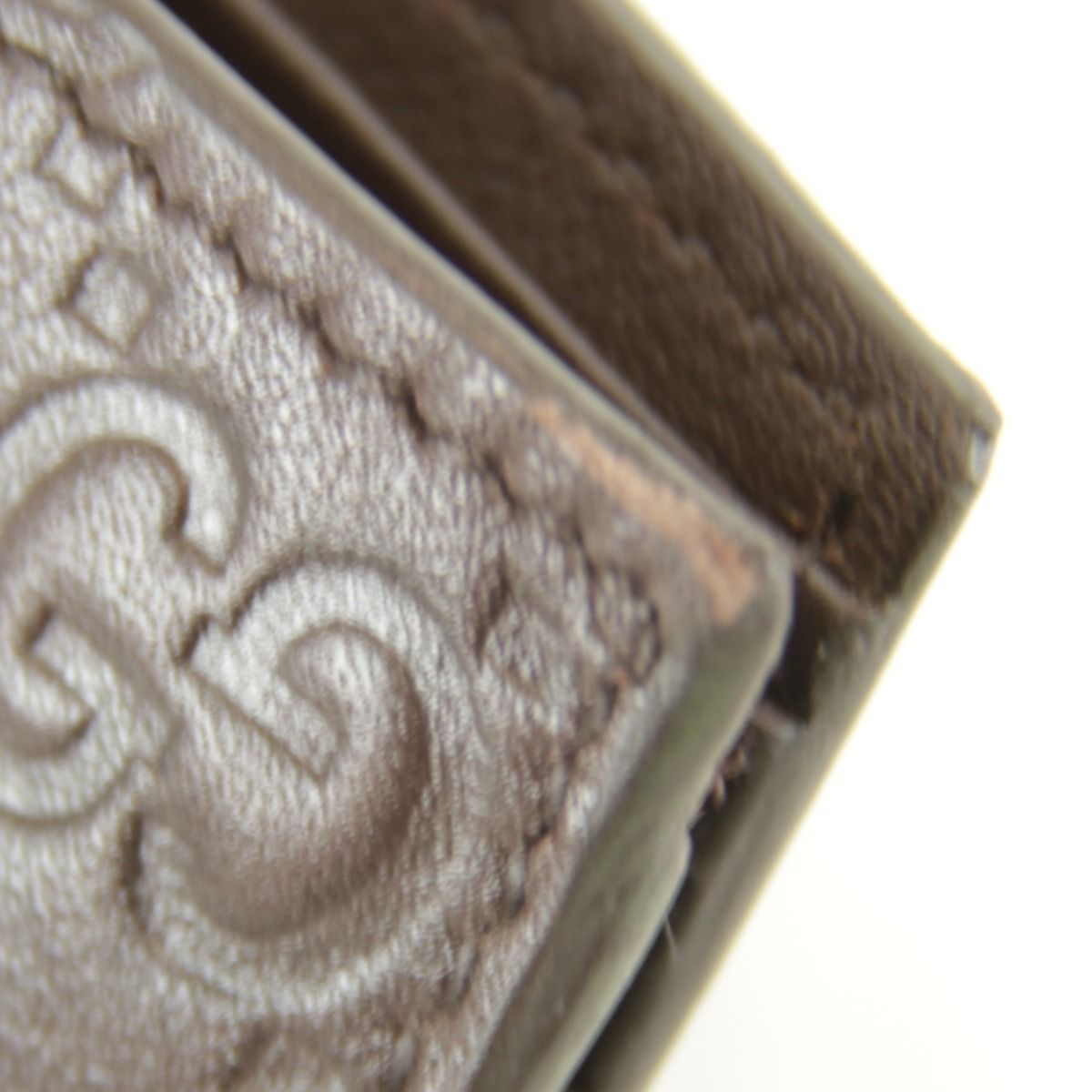 Gucci Boxed 0416 Bifold Wallet Shi Marais the Brown — view 6