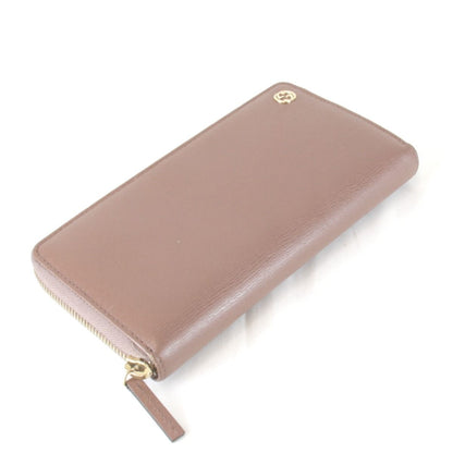 Gucci Interlocking Zip Around Wallet Leather Pink Gray — view 4