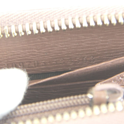 Gucci Interlocking Zip Around Wallet Leather Pink Gray — view 8