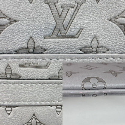 Louis Vuitton Shoulder Bag Monogram Shadow Trio Messenger Crossbody Anthracite — view 9