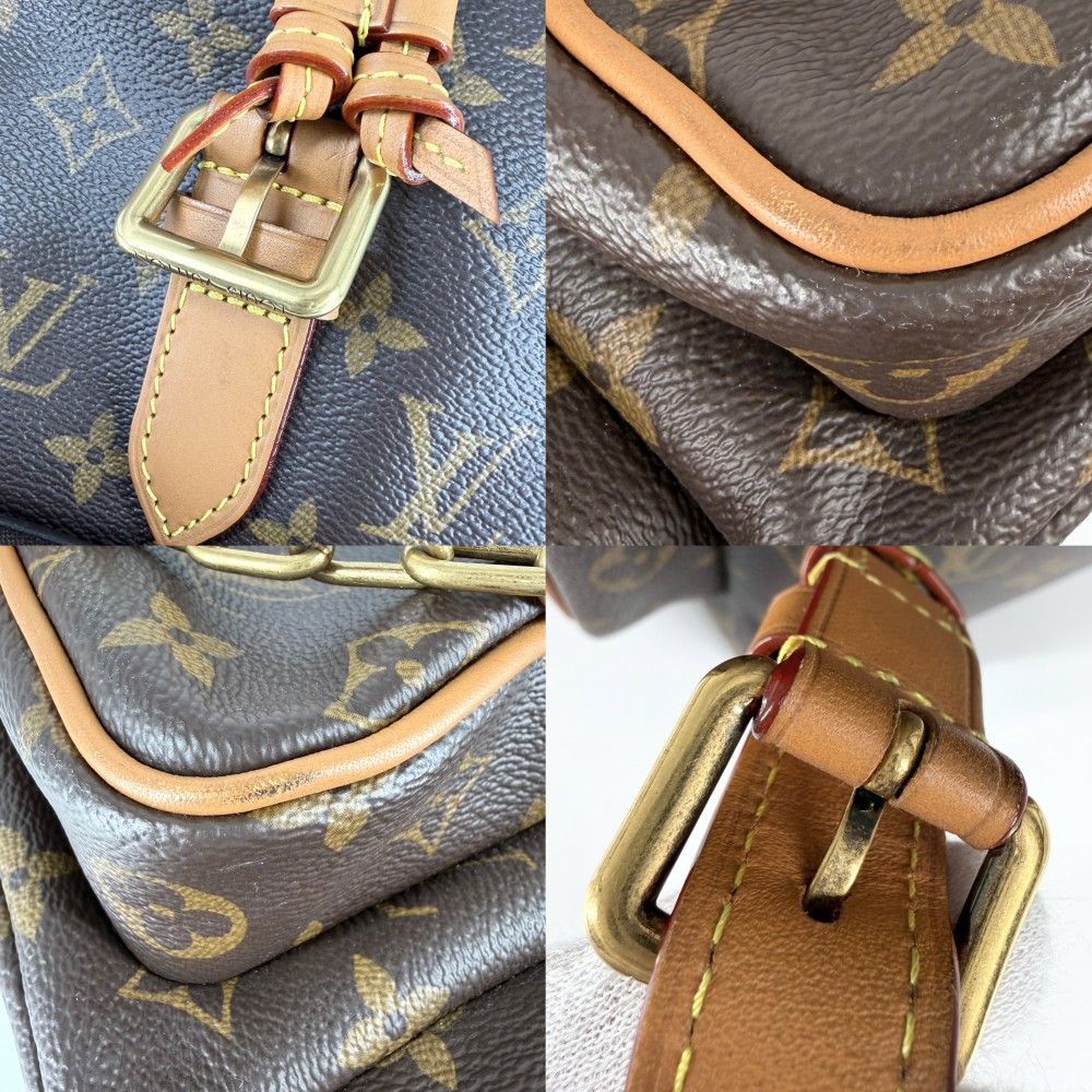 Louis Vuitton Backpack Trio Monogram Canvas Brown Gold — view 6