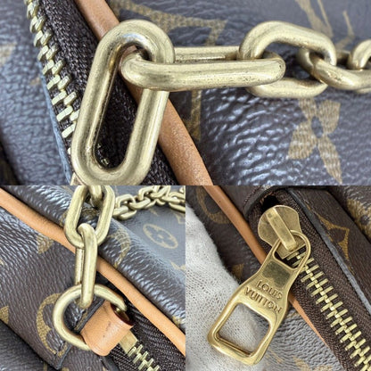 Louis Vuitton Backpack Trio Monogram Canvas Brown Gold — view 7