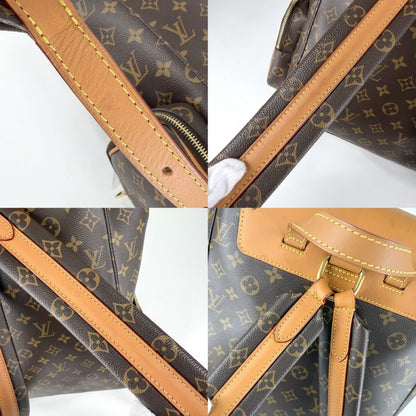 Louis Vuitton Backpack Trio Monogram Canvas Brown Gold — view 9