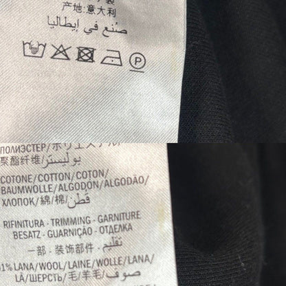 Gucci Jacket Sherry Line Technical Jersey Side M Black Silver Polyester Cotton — view 8