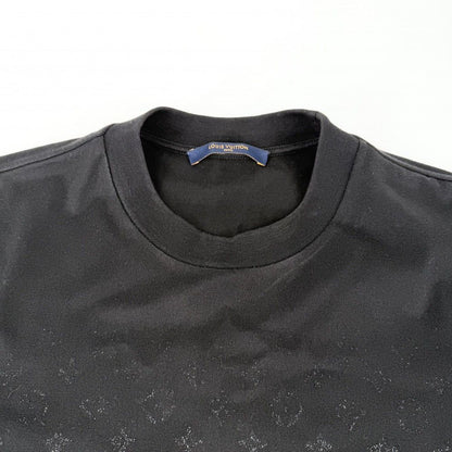Louis Vuitton Short Sleeve T-Shirt Monogram Gradient Top M Black White Cotton — view 5