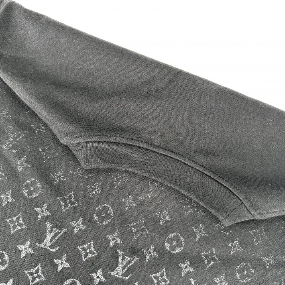 Louis Vuitton Short Sleeve T-Shirt Monogram Gradient Top M Black White Cotton — view 6