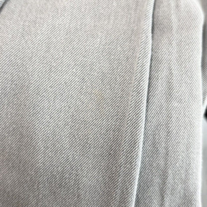 Miu Miu Skirt Logo Pleated 38 Gray Yellow Cotton — view 6