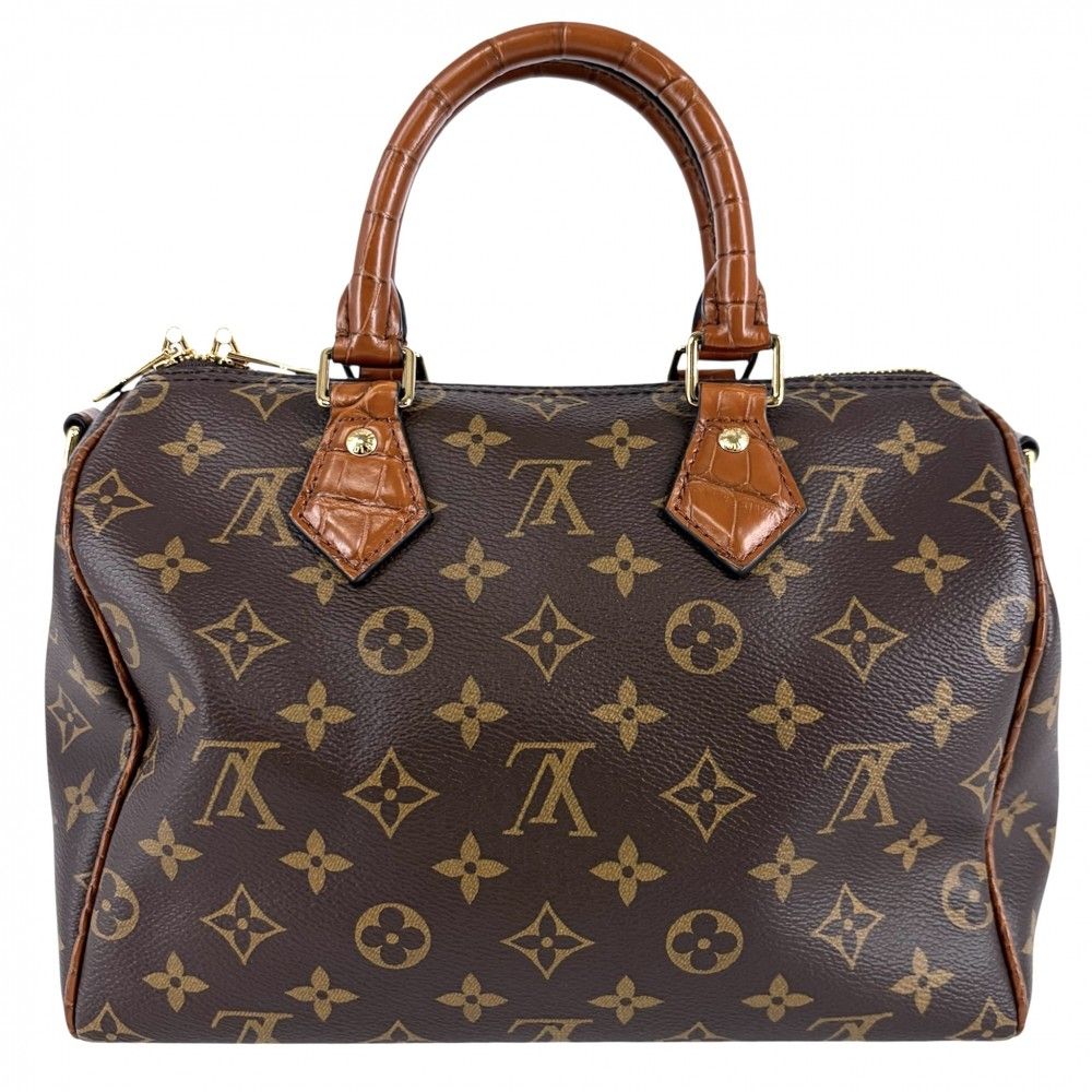 Louis Vuitton 2-Way Monogram Speedy Bandouliere 25 Shoulder Bag Crossbody — view 2