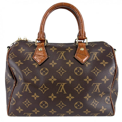 Louis Vuitton 2-Way Monogram Speedy Bandouliere 25 Shoulder Bag Crossbody — view 2
