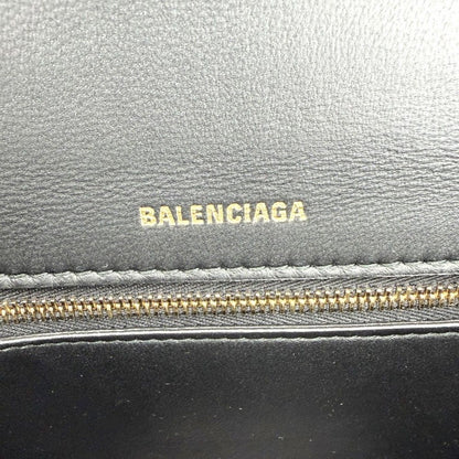 Balenciaga 2-Way Hourglass Small Shoulder Bag Crossbody Croco — view 5