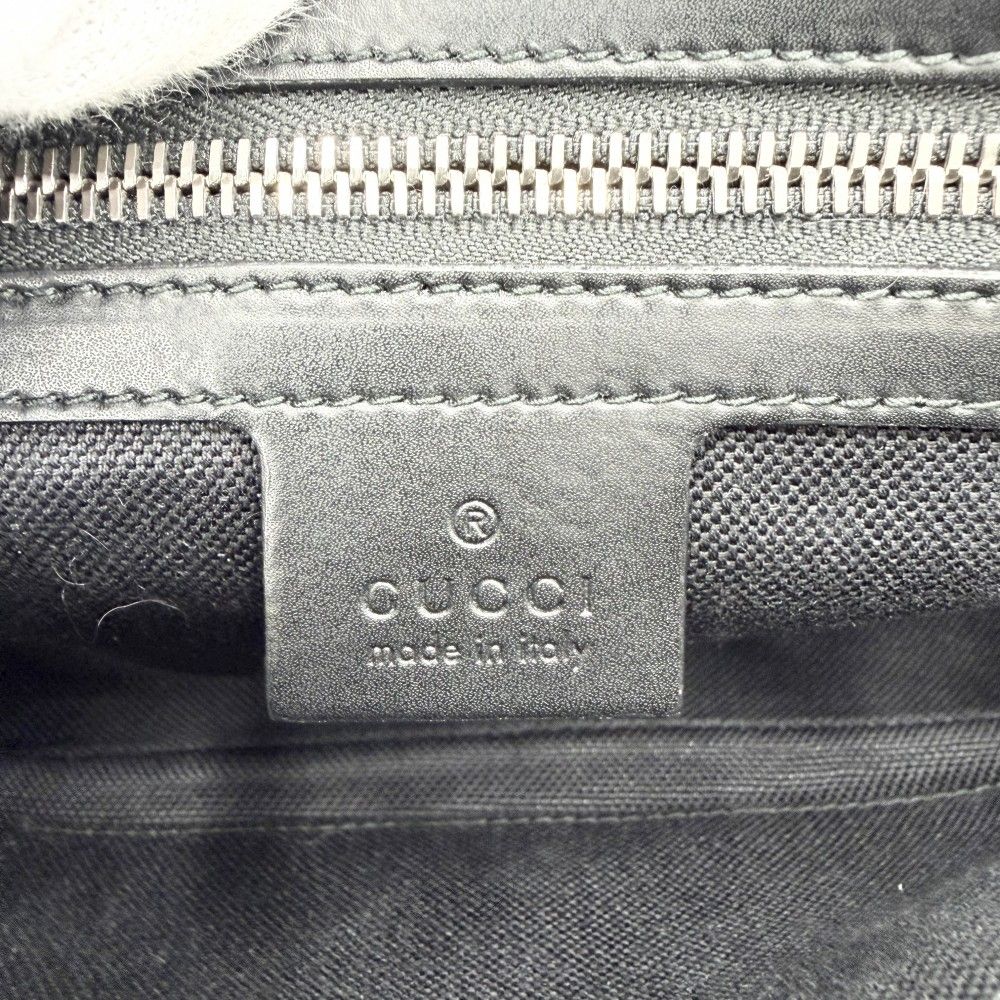 Gucci Waist Bag Taiga Web Stripe Crossbody Small Tiger GG Supreme Canvas — view 5