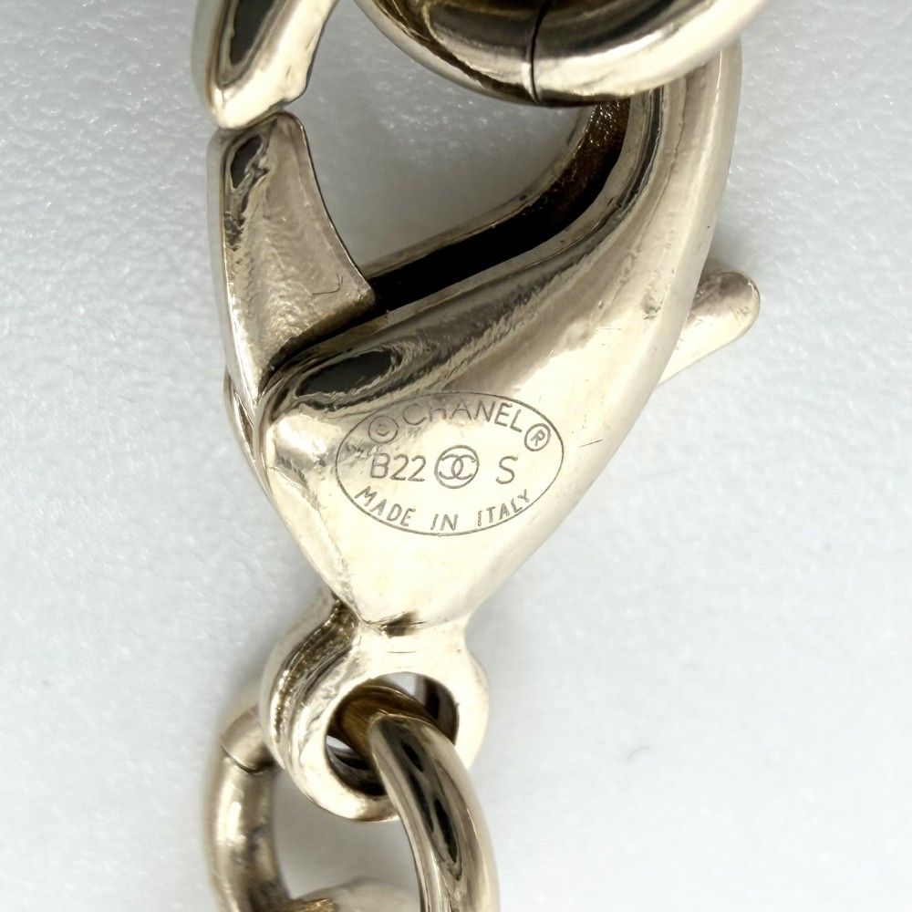 Chanel Necklace Perfume Motif CC Logo Long N°5 Gold Plated — view 4