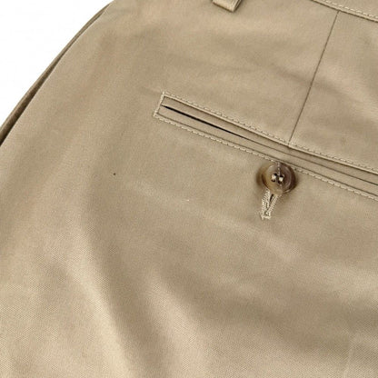 Prada Pants Shorts Beige Silver Cotton Spring Autumn — view 5