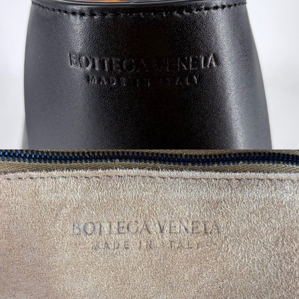 Bottega Veneta Tote Maxi Intrecciato Arco Large Shoulder Bag Leather Black — view 5