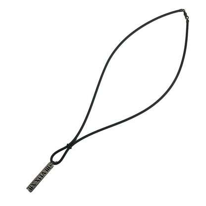 Tiffany & Co Necklace Atlas Black Numeric Silver — view 2