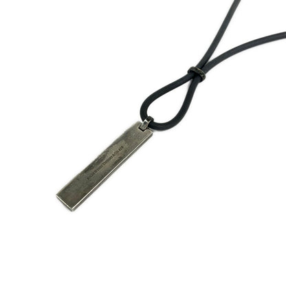 Tiffany & Co Necklace Atlas Black Numeric Silver — view 3