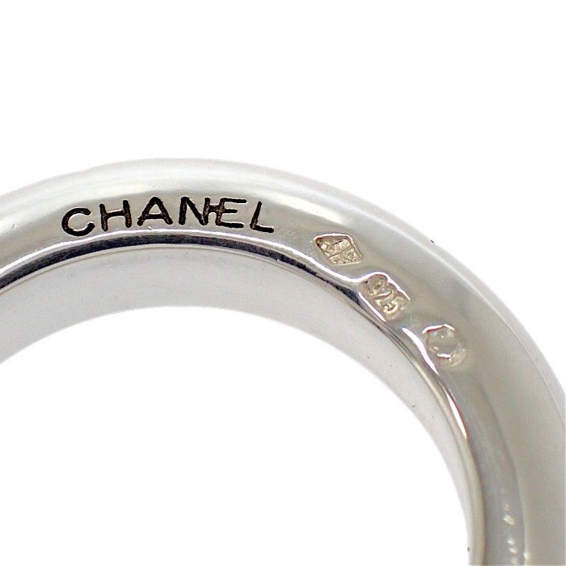 Chanel Logo Ring Wit 925 Sterling Silver — view 6