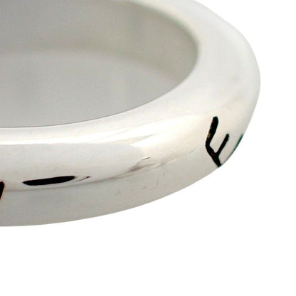 Chanel Logo Ring Wit 925 Sterling Silver — view 8