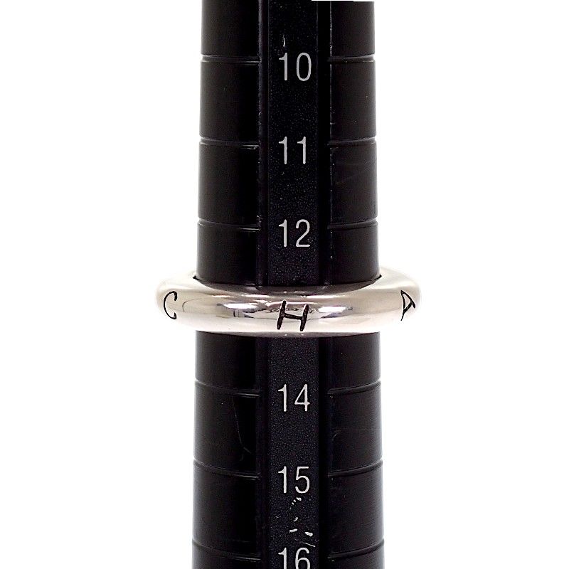 Chanel Logo Ring Wit 925 Sterling Silver — view 5