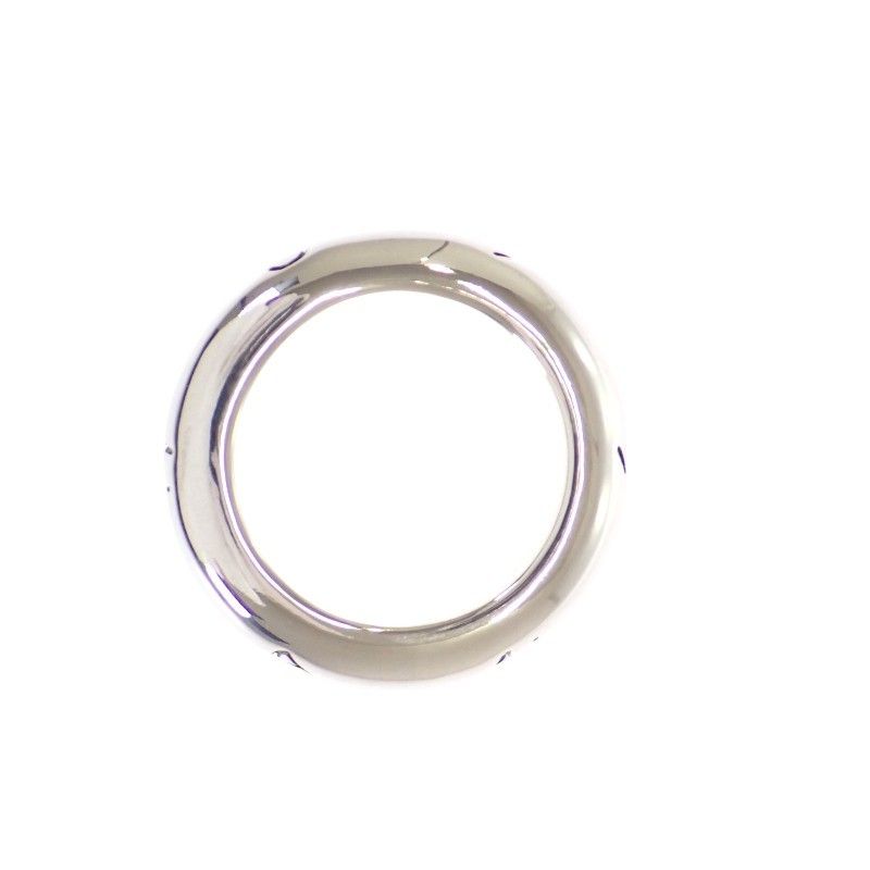 Chanel Logo Ring 925 Sterling Silver Vintage — view 5