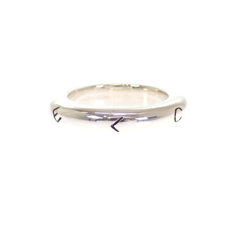 Chanel Logo Ring 925 Sterling Silver Vintage — view 4