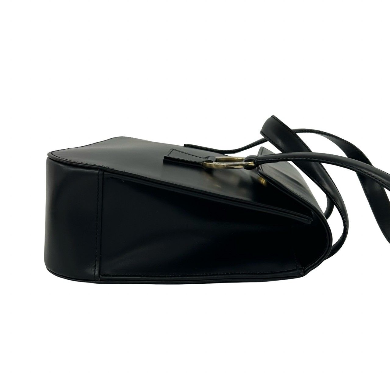 Dior Vintage Logo Leather Tote Black — view 6