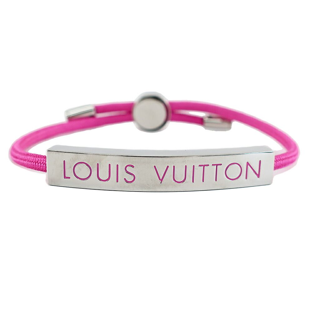 Louis Vuitton Heaven Bracelet LV Space Max 24 cm Pink Silver
