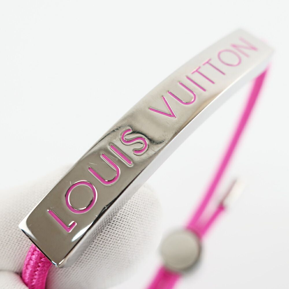 Louis Vuitton Heaven Bracelet LV Space Max 24 cm Pink Silver — view 5