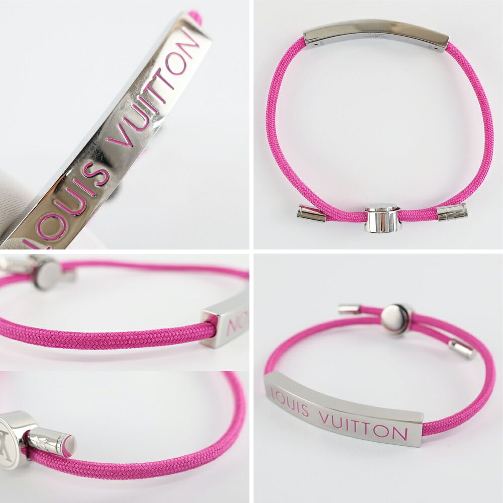 Louis Vuitton Heaven Bracelet LV Space Max 24 cm Pink Silver — view 6