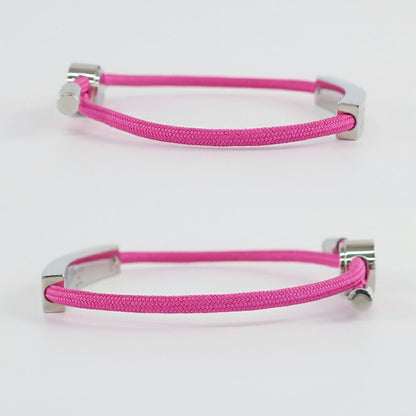 Louis Vuitton Heaven Bracelet LV Space Max 24 cm Pink Silver — view 3