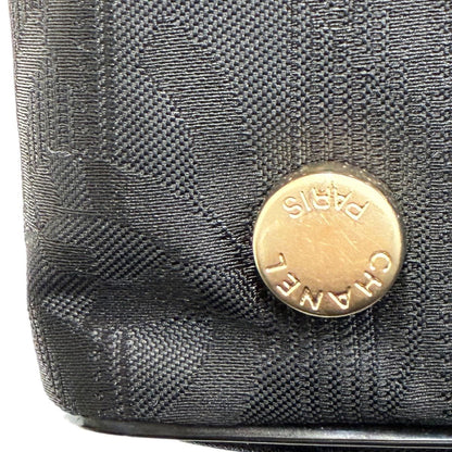 Chanel Tote New Travel Black Nylon Jacquard — view 6