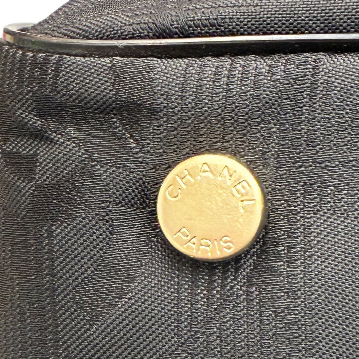 Chanel Tote New Travel Black Nylon Jacquard — view 5