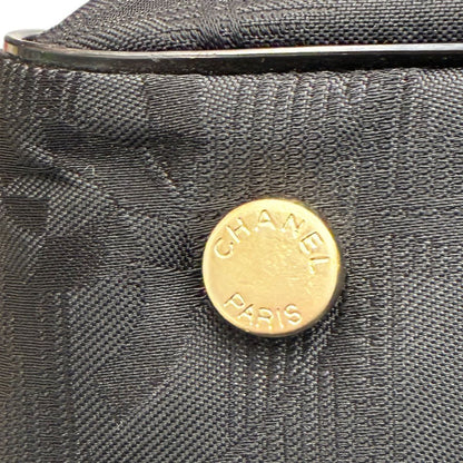 Chanel Tote New Travel Black Nylon Jacquard — view 5