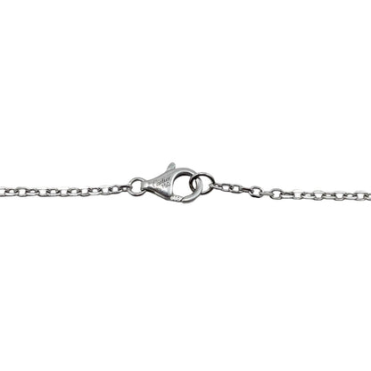 Cartier Necklace Love Semi Pave White Gold Diamond Half Paved — view 7