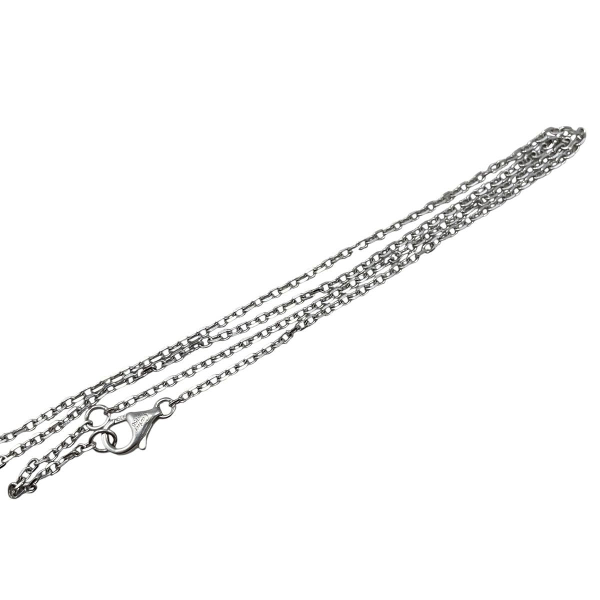 Cartier Necklace Love Semi Pave White Gold Diamond Half Paved — view 6