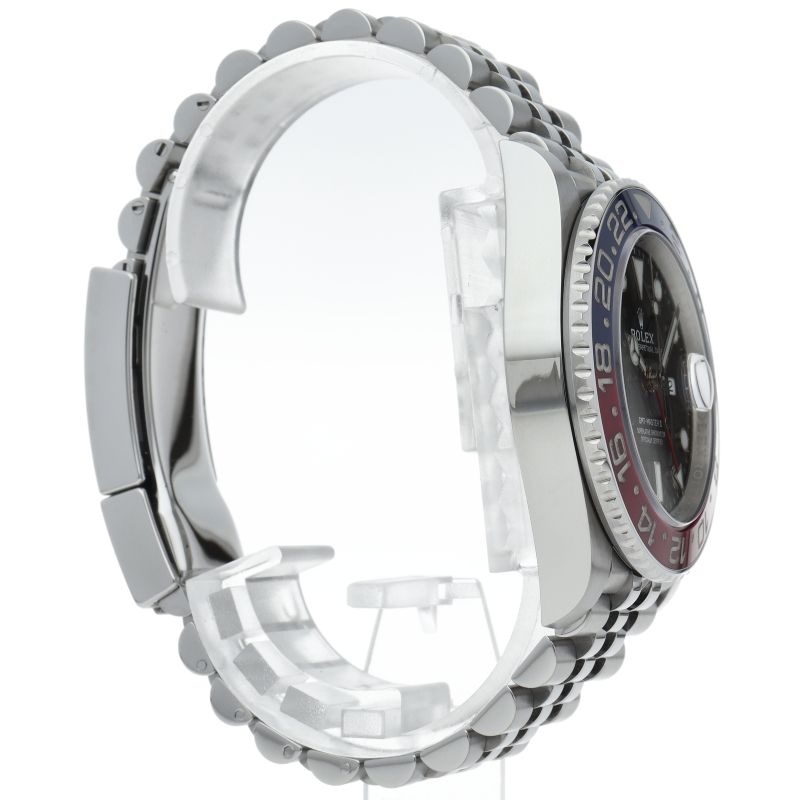 Rolex GMT Master 2 Watch Box SS Black Polished — view 4