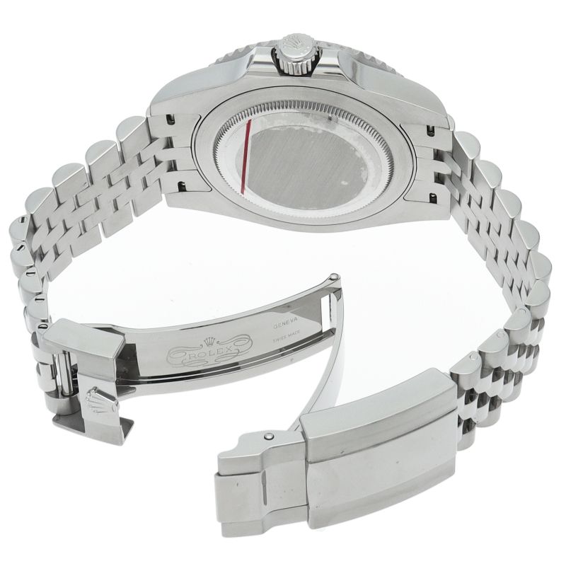 Rolex GMT Master 2 Watch Box SS Black Polished — view 5