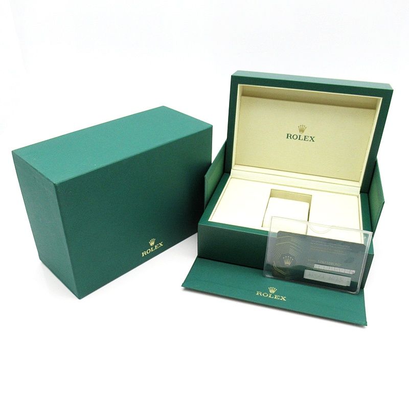 Rolex GMT Master 2 Watch Box SS Black Polished — view 6
