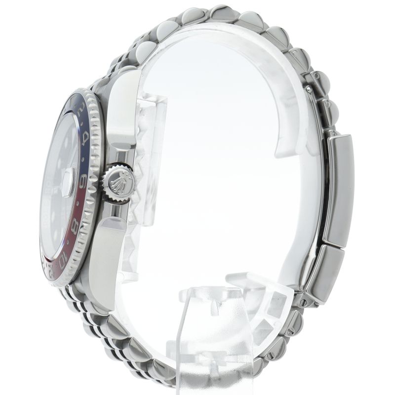 Rolex GMT Master 2 Watch Box SS Black Polished — view 3