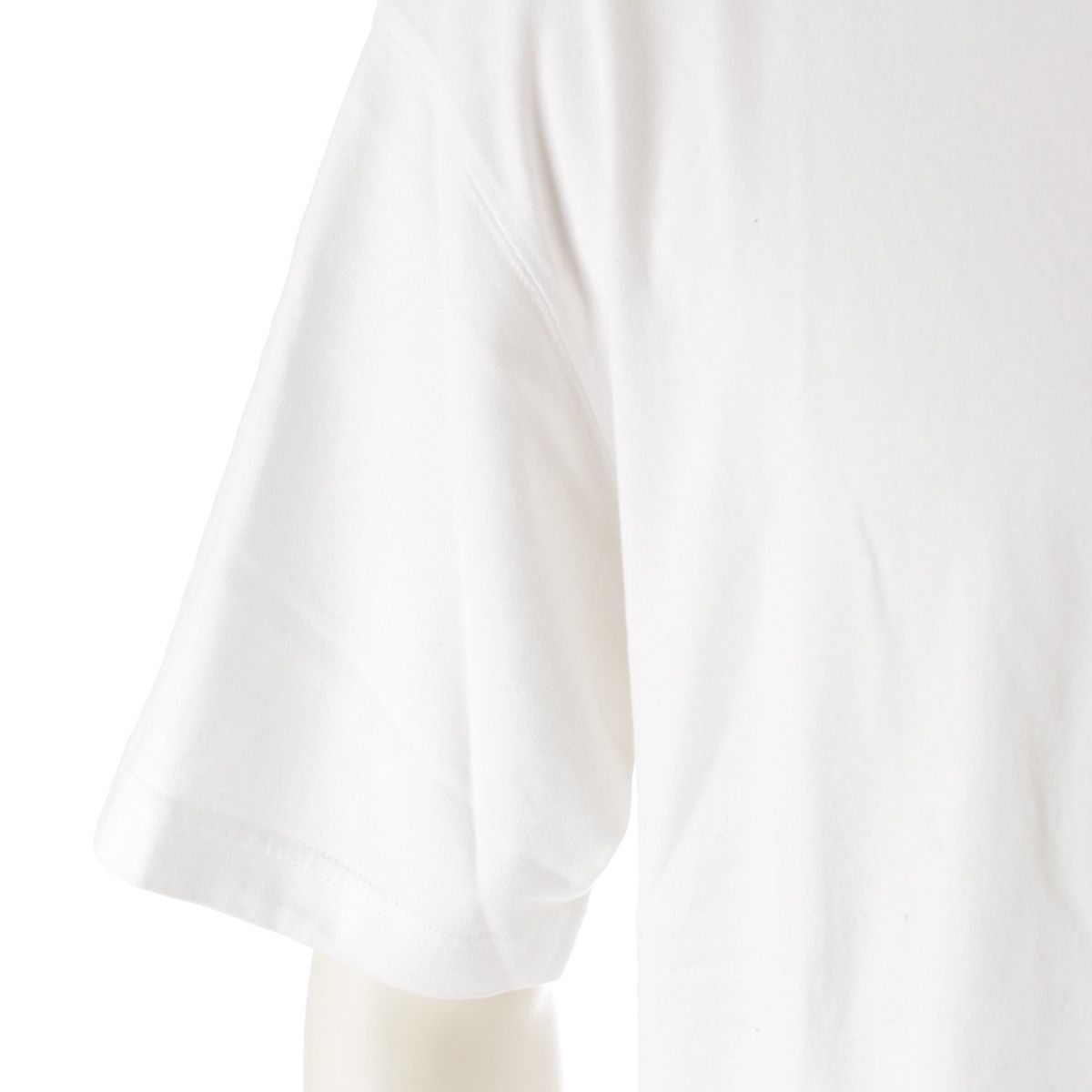 Dior Cotton Logo Embroidery T-Shirt Short Sleeve Top White — view 6