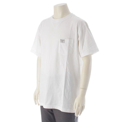Dior Cotton Logo Embroidery T-Shirt Short Sleeve Top White — view 2