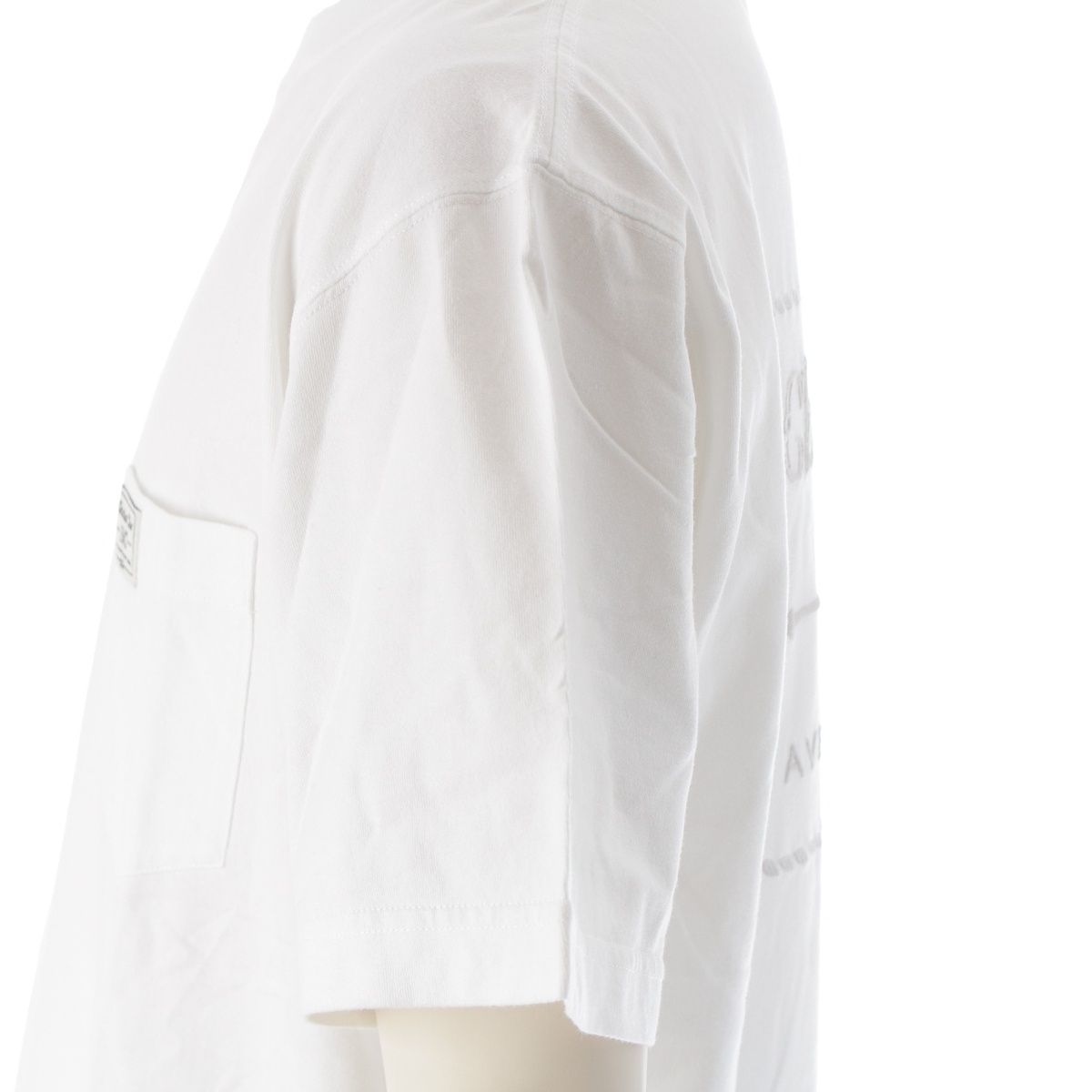 Dior Cotton Logo Embroidery T-Shirt Short Sleeve Top White — view 7