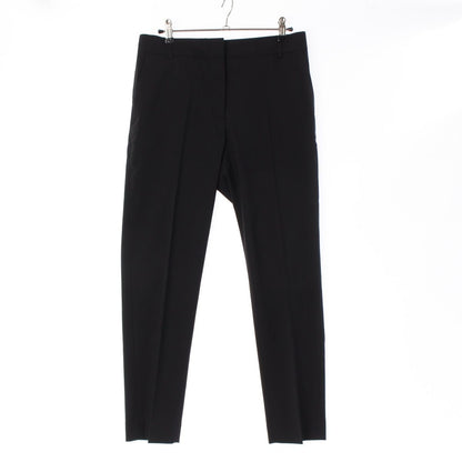 Loewe Wool Slim Cropped Pants Trousers Black 36