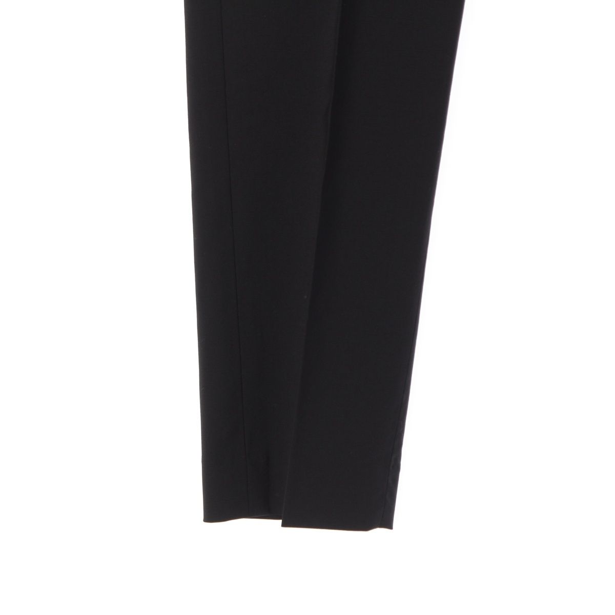 Loewe Wool Slim Cropped Pants Trousers Black 36 — view 5