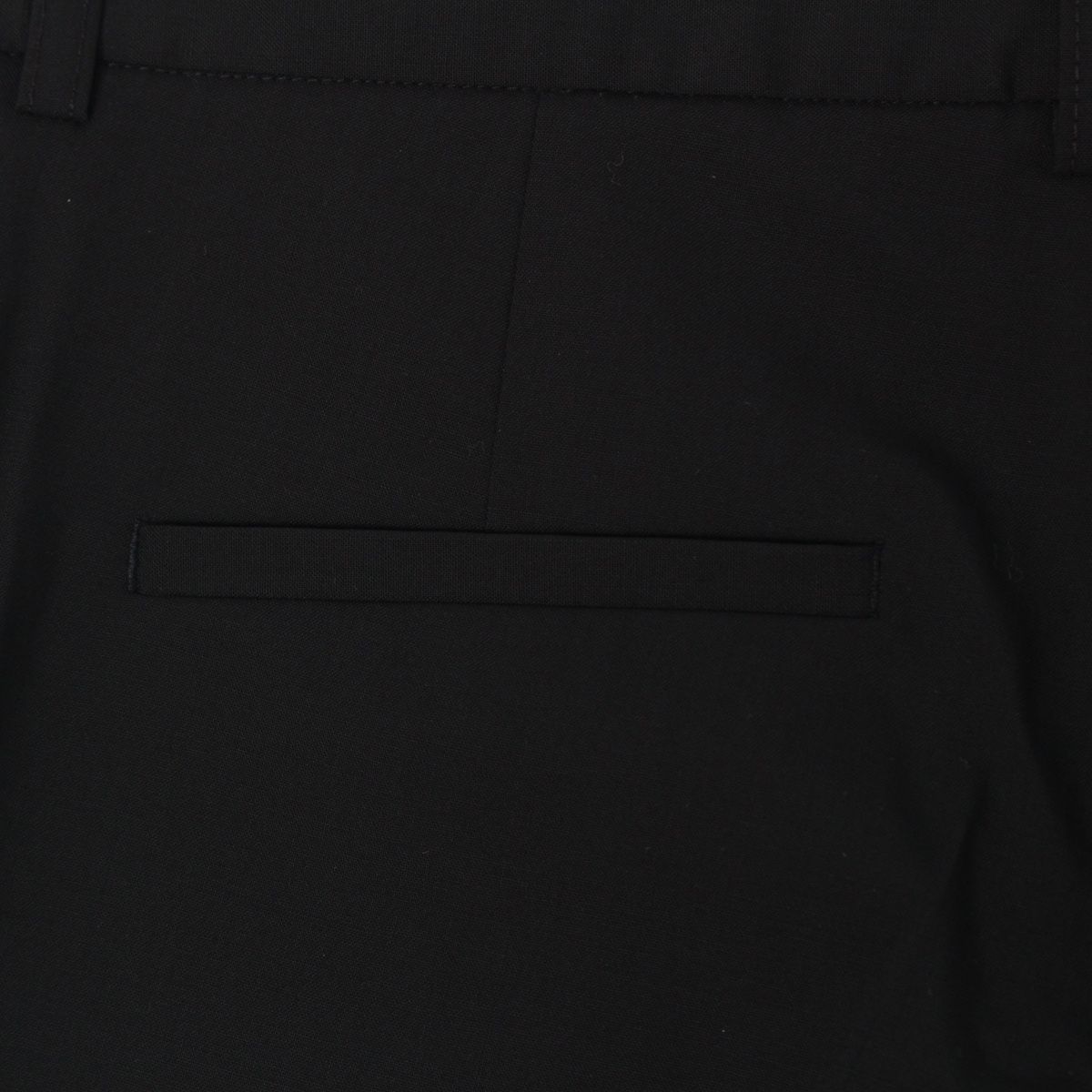 Loewe Wool Slim Cropped Pants Trousers Black 36 — view 8