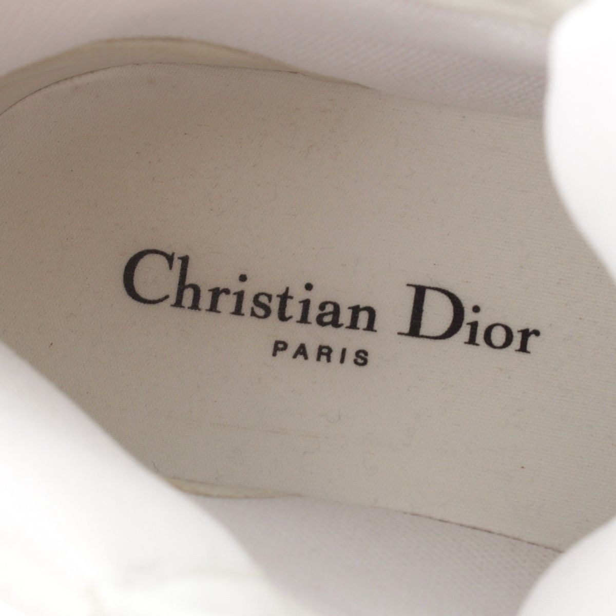 Dior High Cut Sneakers Shoes D-player White — view 7