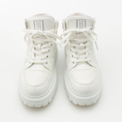 Dior High Cut Sneakers Shoes D-player White — view 2