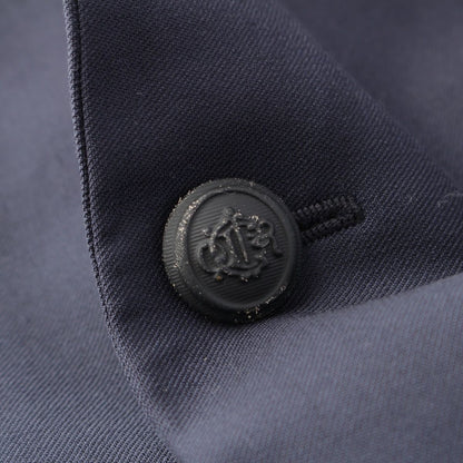 Dior Wool Cupro Single Tailored Jacket Top Navy 46 — view 9