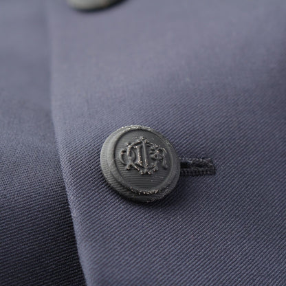 Dior Wool Cupro Single Tailored Jacket Top Navy 46 — view 8